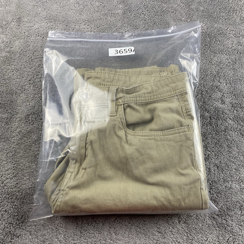 JACHS New York Pants Mens 32x30 Beige Straight Leg Slim Mid Rise - Picture 15 of 15